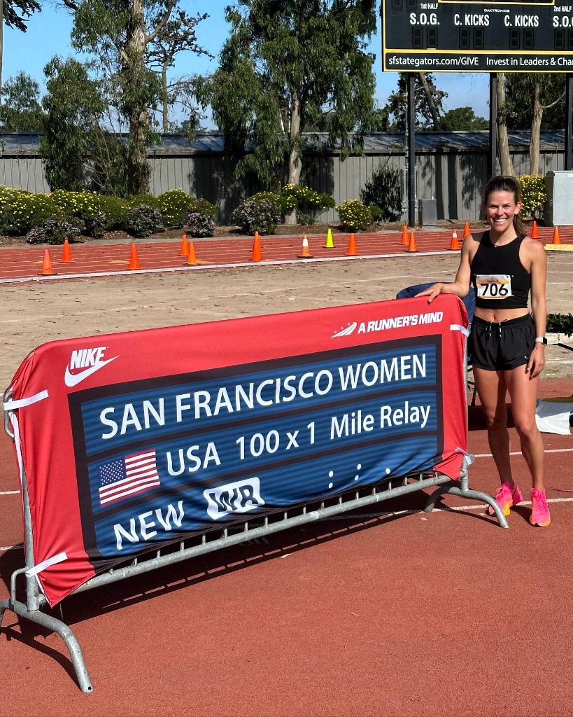 Dr. Nicole at San Francisco Women USA 100 x 1 Mile Relay