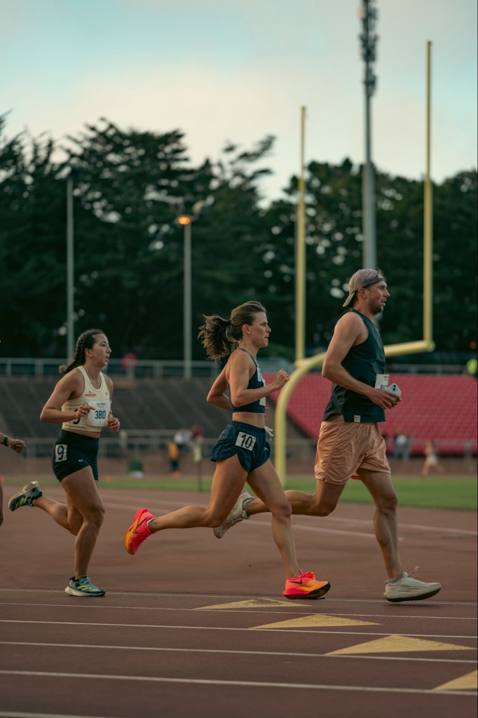 Dr. Nicole racing at Twilight 5000